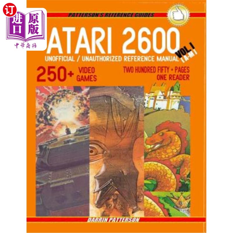 海外直订ATARI 2600 Unofficial / Unauthorized Reference Manual Vol. I Atari 2600非官方/未授权参考手册1