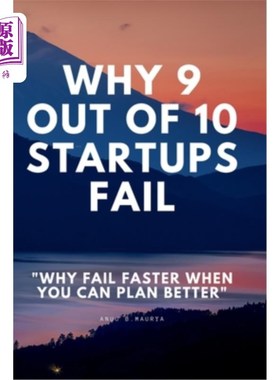 Why 9 Out Of 10 Startups Fail: Why fail faster when you can plan better! 为什么10个创业公司中有9个会失败：【中商原版】
