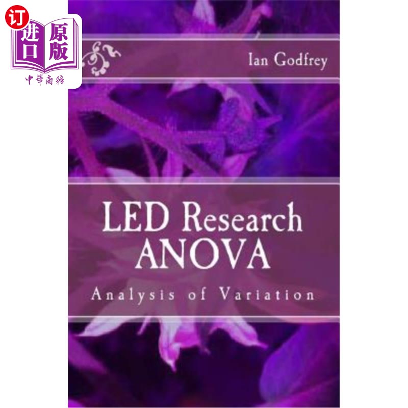 海外直订LED Research ANOVA: Analysis of Variation LED研究方差分析:变异分析 书籍/杂志/报纸 科普读物/自然科学/技术类原版书 原图主图