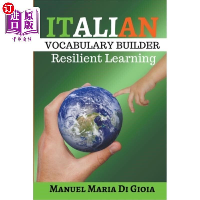 海外直订Italian Vocabulary Builder - Italian Phrasebook to learn Italian Language Smartl 意大利语词汇生成器-意大利