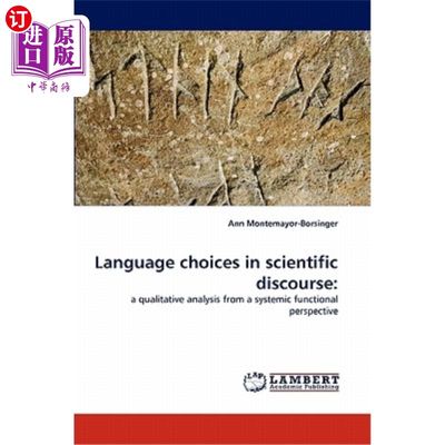 海外直订Language Choices in Scientific Discourse 科学话语中的语言选择