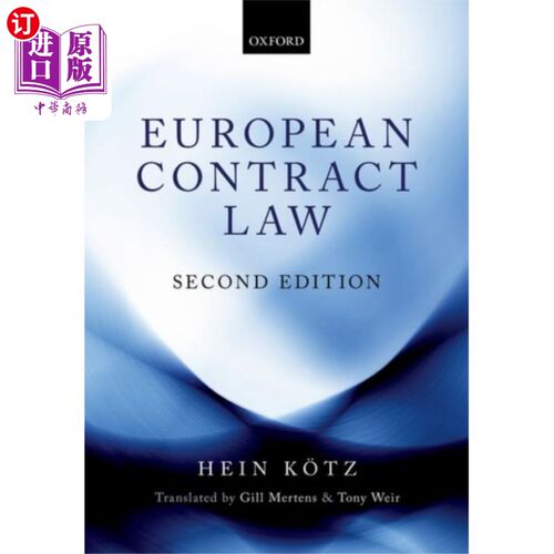 海外直订European Contract Law 欧洲合同法