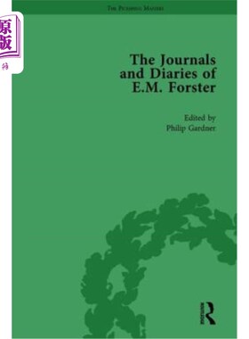 海外直订The Journals and Diaries of E M Forster Vol 3 E·M·福斯特的日记第3卷