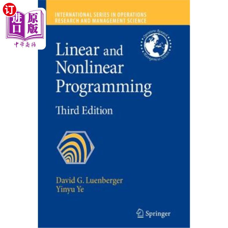 海外直订Linear and Nonlinear Programming 线性和非线性规划