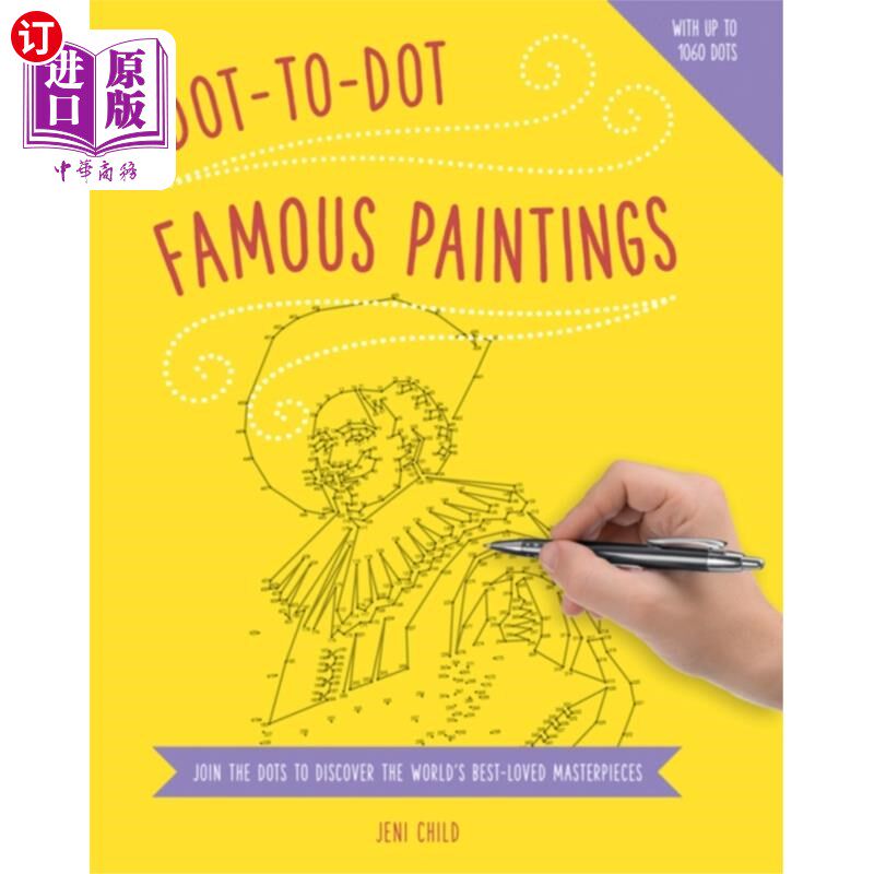 海外直订Dot to Dot: Famous Paintings 点对点:名画