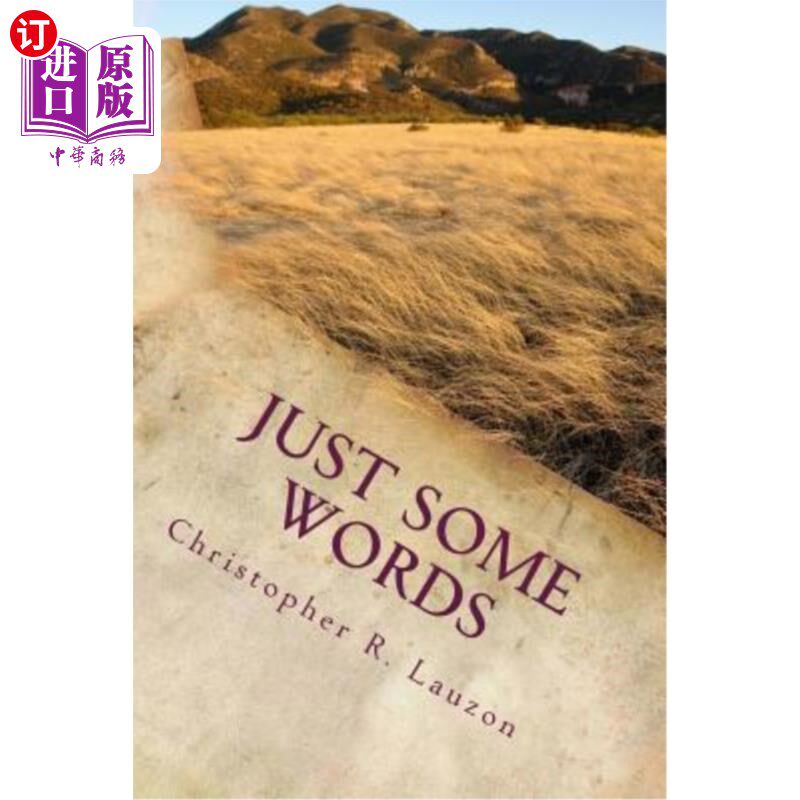 【中商海外直订】just some words