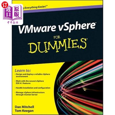 海外直订Vmware Vsphere for Dummies vmware vSphere虚拟机