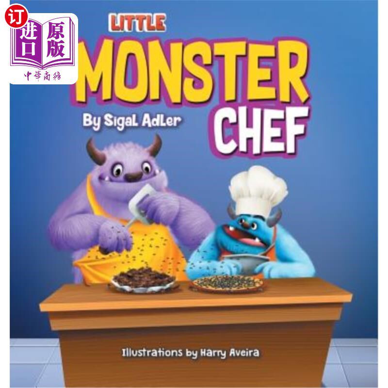 海外直订Little Monster Chef: Every Child is Talented 小怪物厨师：每个孩子都很有天赋