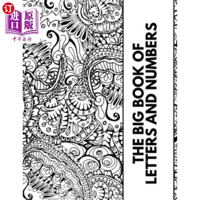 海外直订The Big Book of Letters and Numbers: Over 300 Tracing Activities in Color 字母与数字大书：超过300个彩色描摹