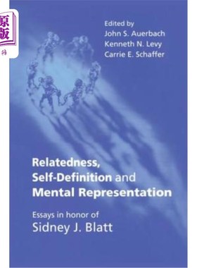 海外直订医药图书Relatedness, Self-Definition and Mental Representation: Essays in Honor of Sidne 关联性、自我定义和