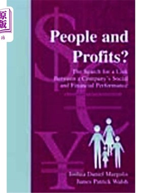 海外直订People and Profits?: The Search for A Link Between A Company's Social and Financ 人与利润?:寻找一家公司的社