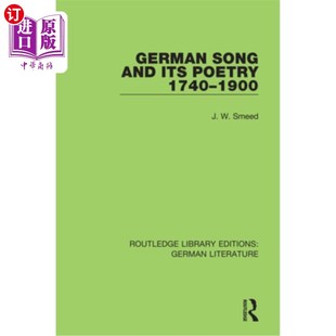 and 德语和歌曲 Song 1900 1740 海外直订German