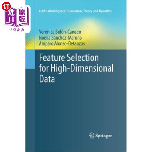 海外直订Feature Selection for High-Dimensional Data 高维数据特征选择