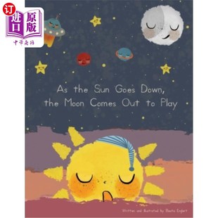 Play 月亮出来玩耍 Goes Comes Out Moon Sun Down 太阳下山时 海外直订As the