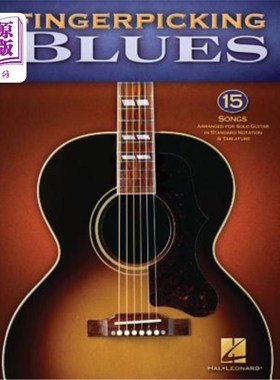 海外直订Fingerpicking Blues Fingerpicking蓝调