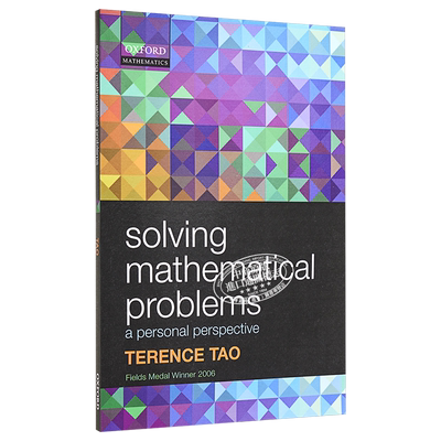 Solving Mathematical Problems 豆瓣阅读 英文原版 陶哲轩：数学问题解法【中商原版】