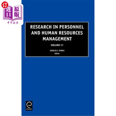 海外直订Research in Personnel and Human Resources Management 人事与人力资源管理研究，第17卷