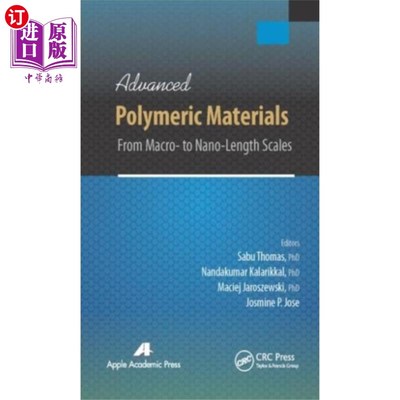 海外直订Advanced Polymeric Materials 高级聚合材料