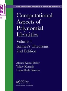 海外直订Computational Aspects of Polynomial Identities 多项式恒等式的计算方面