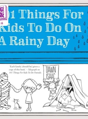 海外直订101 Things for Kids to do on a Rainy Day 孩子们在雨天要做的101件事