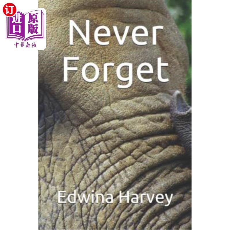 海外直订never forget: a novelette 永不忘记:小说家