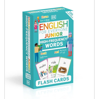 English for Everyone Junior High Frequency Words Flash Cards 人人学英语青少版 高频词汇卡片 英文原版进口【中商原版】