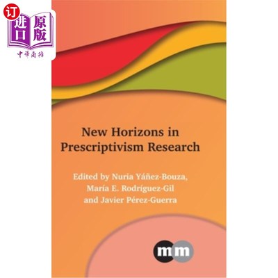 海外直订New Horizons in Prescriptivism Research 规定主义研究的新视野