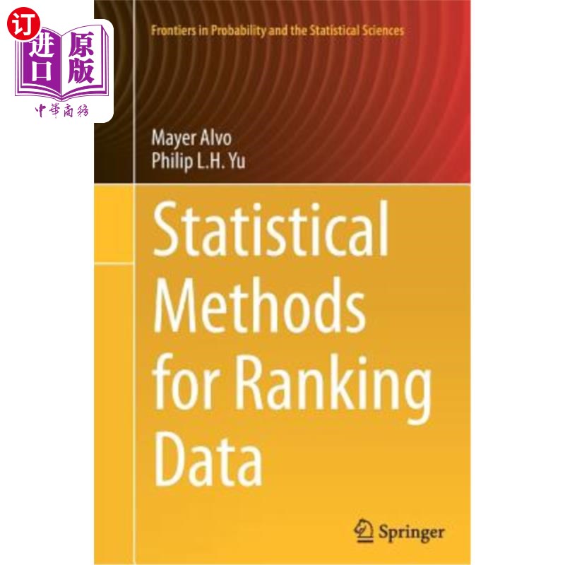 海外直订Statistical Methods for Ranking Data排名数据的统计方法-封面