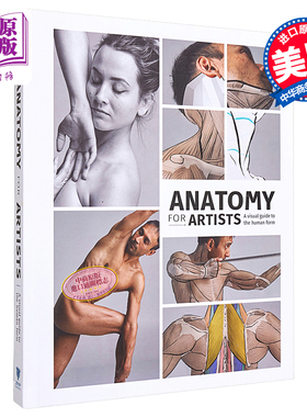 预售 Anatomy for Artists 进口艺术 艺术家的解剖 3dtotal【中商原版】