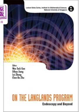 海外直订On the Langlands Program: Endoscopy and Beyond 关于朗兰兹项目：内窥镜及其他