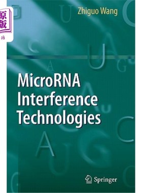 海外直订Microrna Interference Technologies Microrna干扰技术