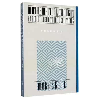 【中商原版】古今数学思想3 英文原版Mathematical Thought 3 Morris Kline Oxford University