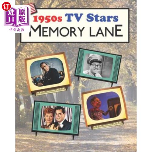 海外直订1950s TV Stars Memory Lane: Large print (US Edition) picture book for dementia p 20世纪50年代电视明星记忆道