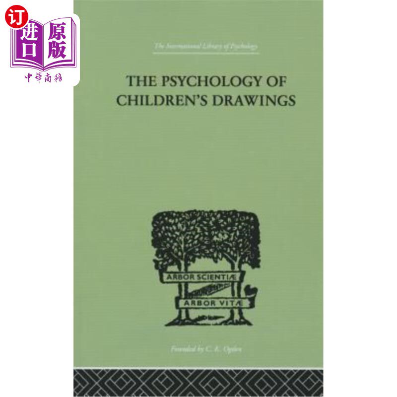 海外直订医药图书The Psychology of Children's Drawings: From the First Stroke to the Coloured Dra 儿童绘画的心理学: