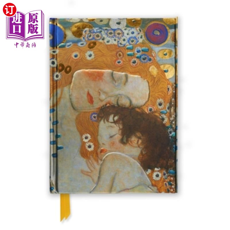 海外直订Gustav Klimt: Three Ages of Woman (Foiled Journal) 古斯塔夫·克里姆特:女人的三个时代
