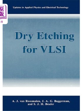 海外直订Dry Etching for VLSI VLSI干法刻蚀