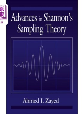 海外直订Advances in Shannon's Sampling Theory 香农抽样理论的进展
