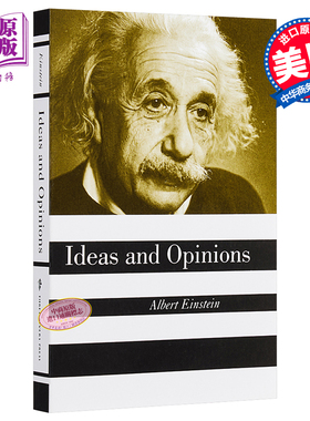 【中商原版】想法和意见 英文原版 Ideas And Opinions 爱因斯坦 Albert Einstein