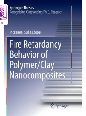 海外直订Fire Retardancy Behavior of Polymer/Clay Nanocomposites 聚合物/粘土纳米复合材料的阻燃性能