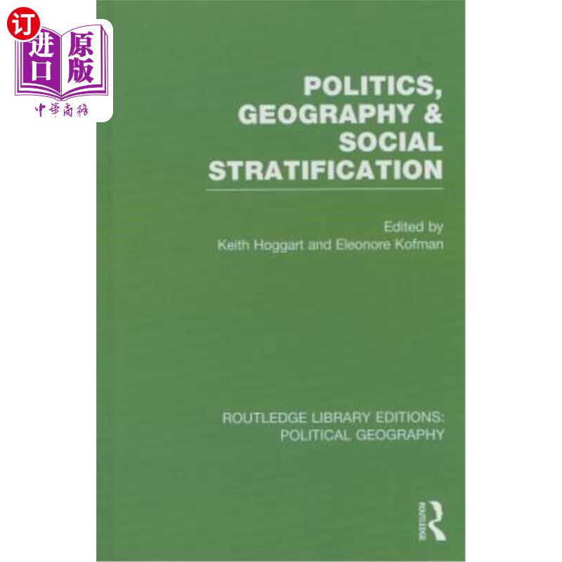 海外直订Politics, Geography and Social Stratification 政治、地理和社会分层
