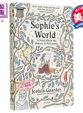苏菲的世界 30周年纪念版 Sophies World 30th Anniversary Edition 英文原版 Jostein Gaarder 哲学启蒙【中商原版】