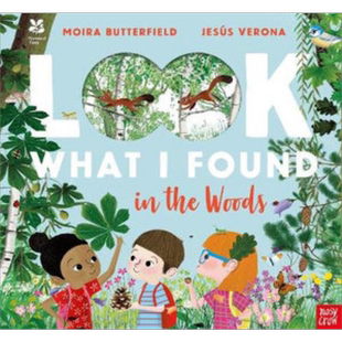 Moira Butterfield What I Found in the Woods 森林里的大发现 英文原版 儿童绘本 自然动植物科普 知识图画书【中商原版】
