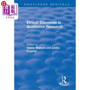 Dilemmas 定性研究中 Research 伦理困境 Qualitative 海外直订Ethical