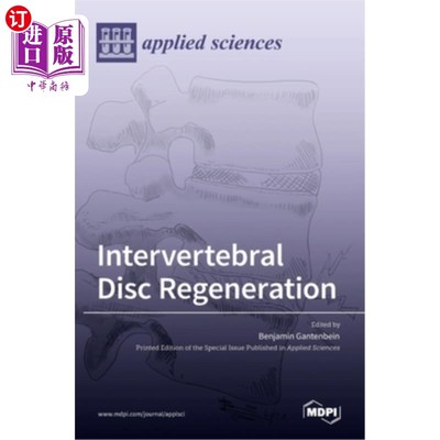 海外直订Intervertebral Disc Regeneration 椎间盘再生