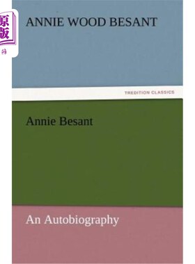 海外直订Annie Besant 安妮·贝桑特