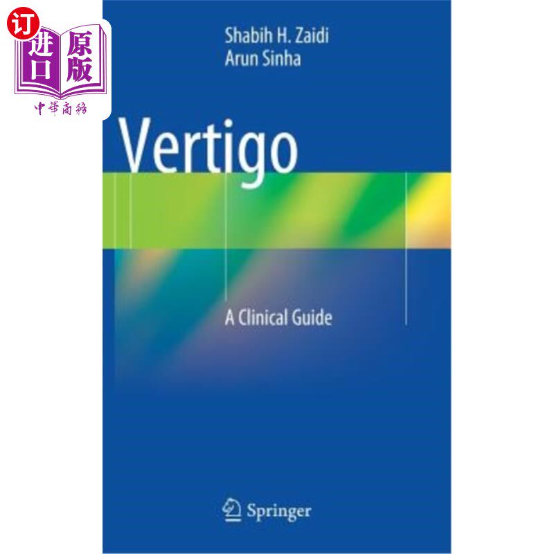 海外直订医药图书Vertigo: A Clinical Guide 眩晕:临床指南