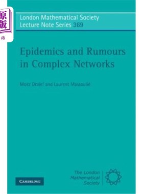 海外直订Epidemics and Rumours in Complex Networks 复杂中的流行病和谣言