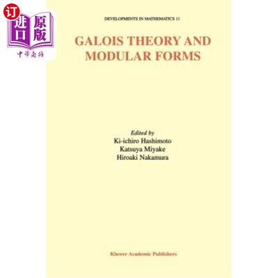 海外直订Galois Theory and Modular Forms 伽罗瓦理论与模块化形式