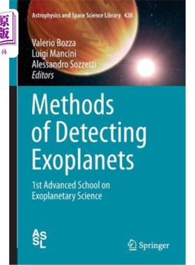 海外直订Methods of Detecting Exoplanets: 1st Advanced School on Exoplanetary Science 探测系外行星的方法：第1所系外行星科