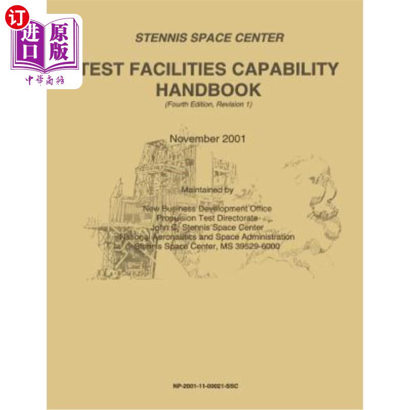 海外直订Test Facilities Capability Handbook 测试设施能力手册